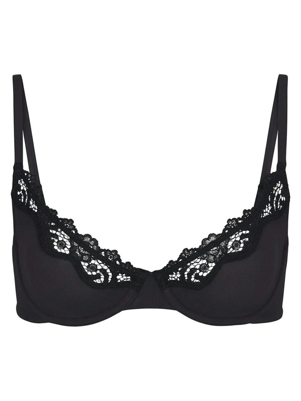 SKIMS Fits Everybody Lace Unlined Demi Bra